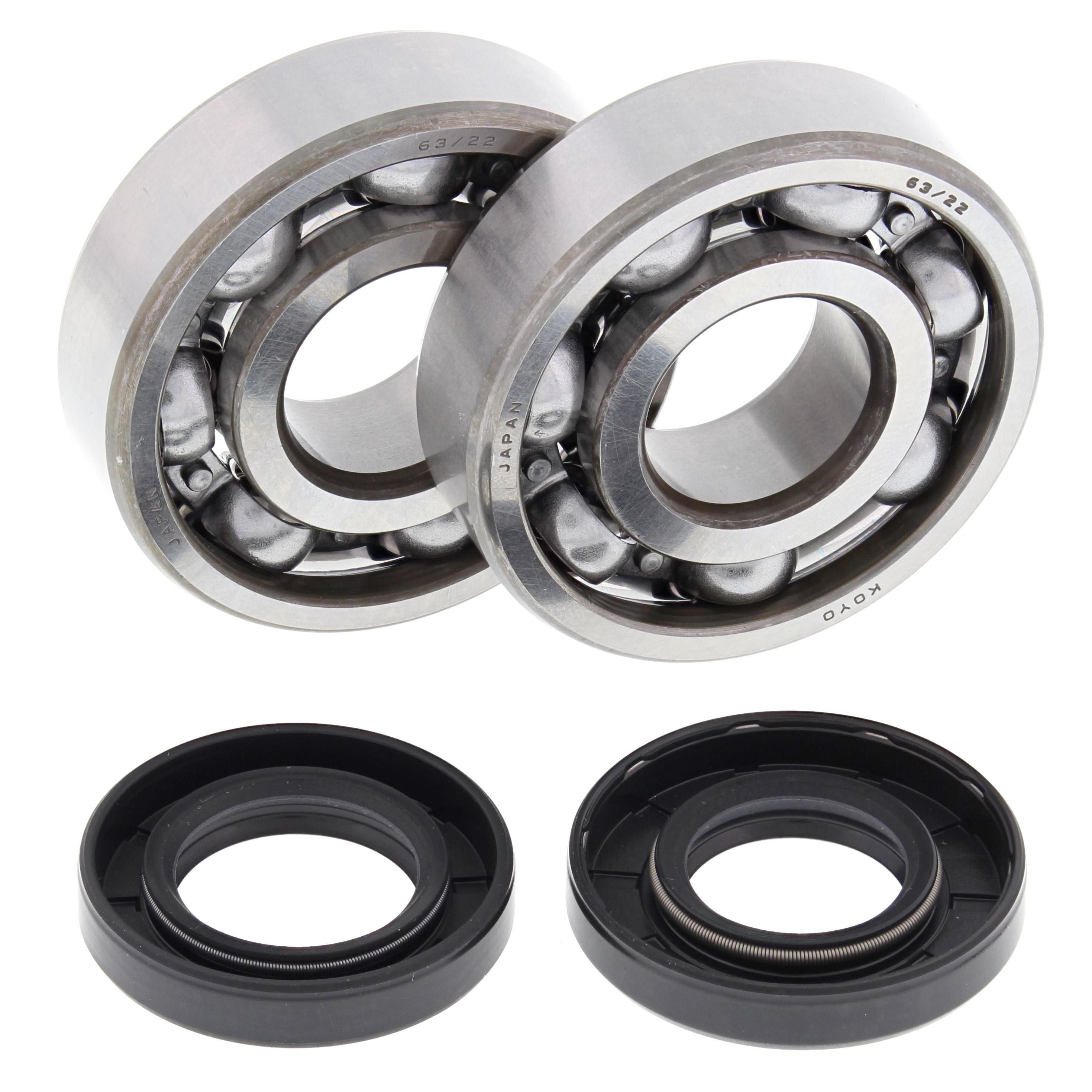 All Balls Crank Shaft Mains Bearings & Seals Kit For Yamaha YZ 125 2005-2017